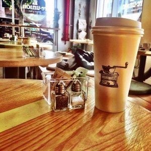 Reunion Cafe - coffee cup