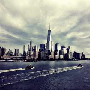 View of World Trade Tower from Carnival Splendor ship