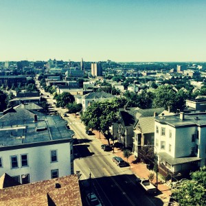 View of streets of Portland