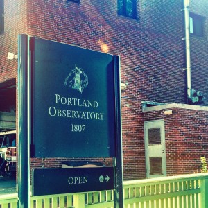 Portland Observatory build in 1807