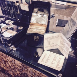 Facial composit at the Saint John Police Museum