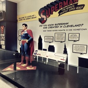 Permanent Superman exhibit At CLE Airport